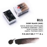 Nevskaya Palitra White Nights akvarelová barva 2,5 ml Ivory black 811