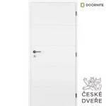 Interiérové dveře Quatro plné 60P bílé