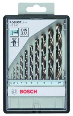 Bosch sada vrtáků do kovu HSS-G