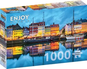 ENJOY Puzzle Starý kodaňský přístav