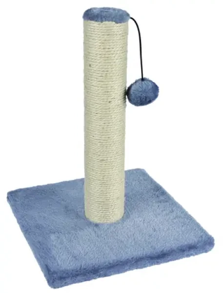 M-Pets Vioz šedá / Škrabadlo pro kočky / sisalový sloup / 38 × 38 × 59 cm (353221)