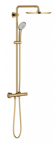 GROHE - Euphoria Sprchový set 310 s termostatem, 3 proudy, Cool Sunrise 26075GL0