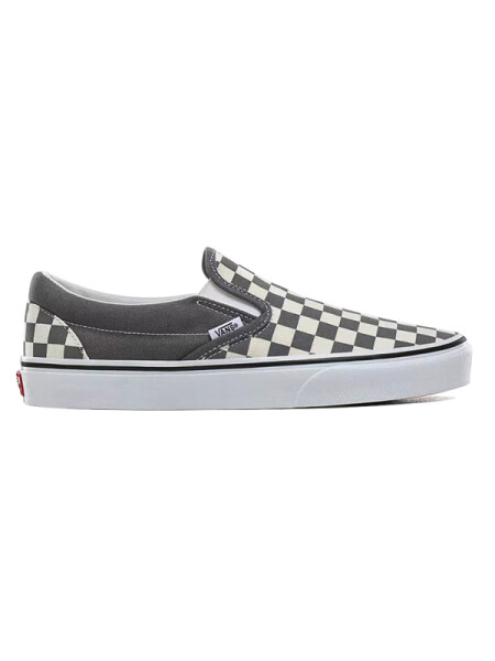 Vans Classic Slip-On (Checkerboard) pewter/true whi pánské boty