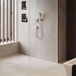 HANSGROHE - RainDrain Minimalistic Sprchový žlab 90 cm, s roštem pro vložení dlažby 56221000