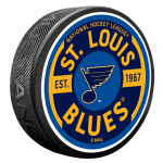 Mustang Puk St. Louis Blues NHL Gear Textured Puck