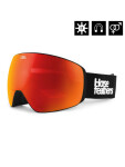 Horsefeathers SCOUT black/mirror red pánské brýle na snowboard