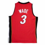 Mitchell & Ness Pánský dres Miami Heat NBA Dwyane Wade #3 Swingman - Červená Velikost: L