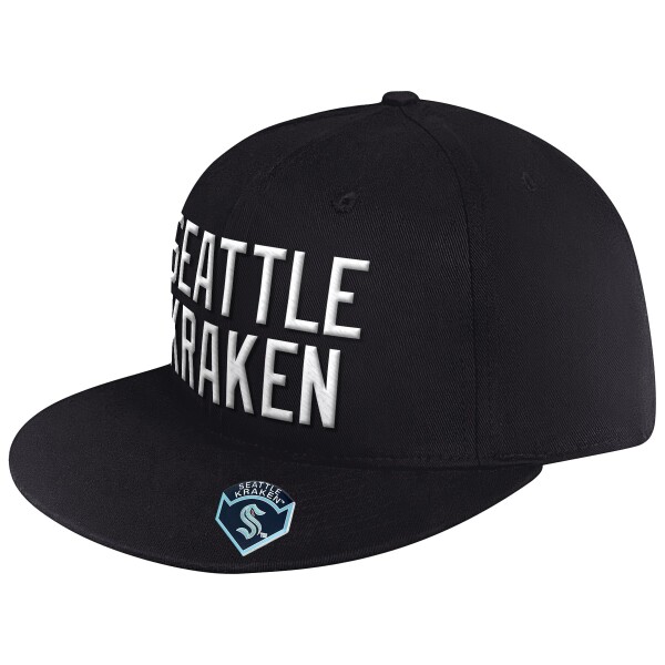 Starter Pánská kšiltovka Seattle Kraken NHL BLACK ICE Snapback