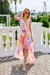 Dámské šaty SUK0401 58D /198336 Multicolor - Roco Fashion Mix barev L-40