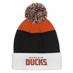 Outerstuff Dětská zimní čepice Anaheim Ducks NHL Essentials Cuffed Knit W Pom