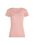 Dámské merino tričko s krátkým rukávem ICEBREAKER Wmns Siren SS Sweetheart, Blush velikost: M