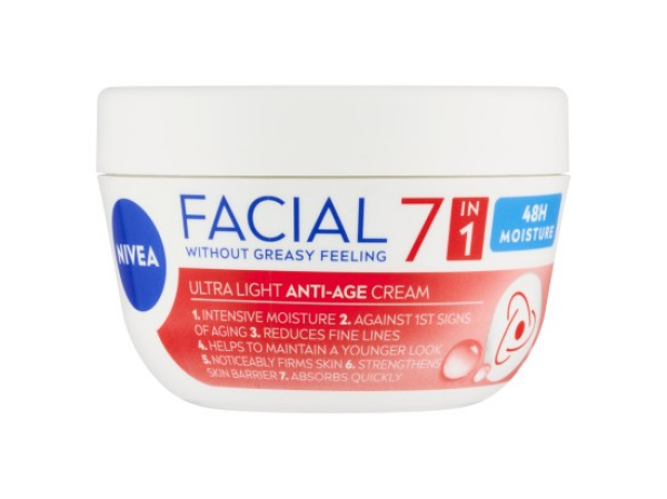 Nivea Facial 7 v 1 denní krém proti vráskám 100 ml