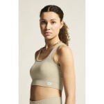 Běžecká podprsenka CRAFT Collective Rib Sports - hnědá Velikost textilu: M-L