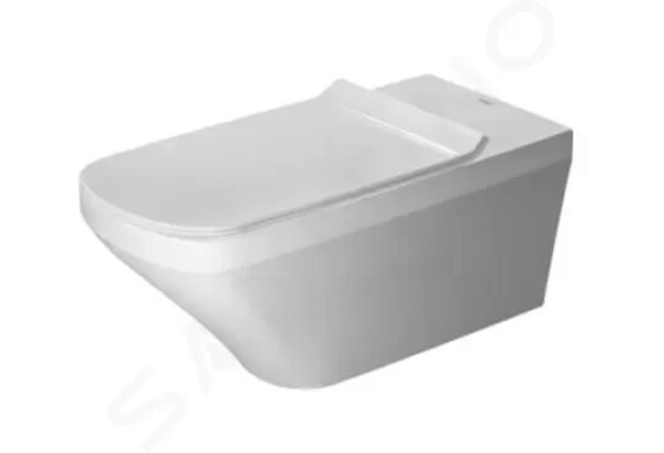 DURAVIT - DuraStyle Závěsné WC, bezbariérové, Rimless, s HygieneGlaze, alpská bílá 2559092000