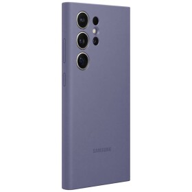 Samsung Silicone zadní kryt na mobil Samsung Galaxy S24 Ultra fialová