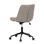 Pracovní židle, výškově nastavitelná, béžová látka, KA-V3120 LAN3