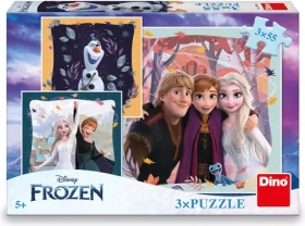 DINO Puzzle Ledové království: radostný podzim