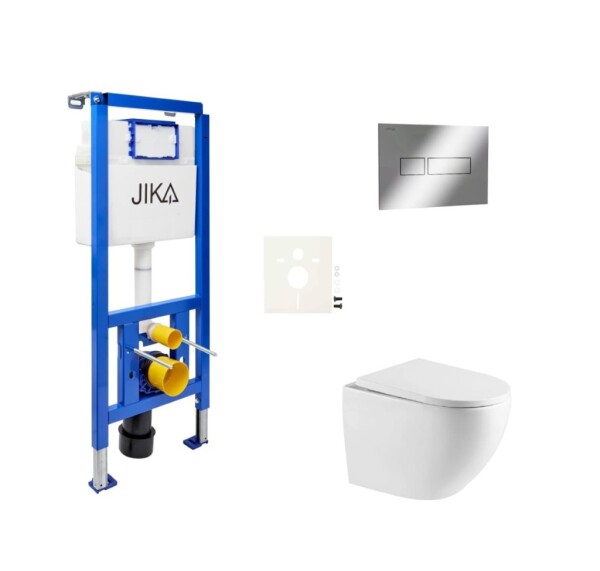 Závěsný WC set do lehkých stěn / předstěnová SAT SIKOJSREX67CR SIKOJSREX67CR