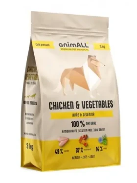 AnimALL Chicken Vegetables 3 kg / psí granule (111373)