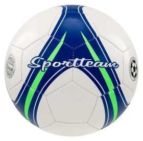 SPORTTEAM S2 modro-zelený / Fotbalový míč / vel. 5 / PVC třívrstvý