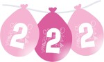 Balonky narozeniny číslo 2, visící 5ks růžové balonky.cz Balonky narozeniny číslo 2, visící 5ks růžové balonky.cz