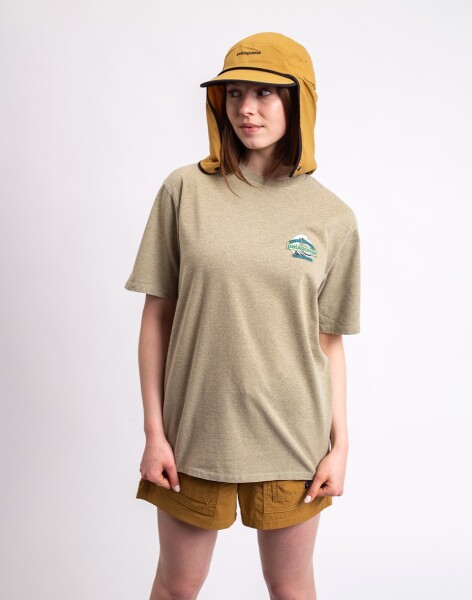 Tričko Patagonia Great Waves Responsibili-Tee® Gumtree Green