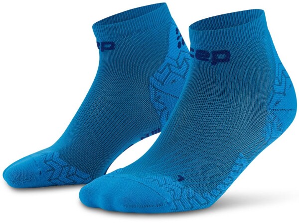 CEP dámské kotníkové běžecké kompresní ponožky ULTRALIGHT 4.0 - blue Velikost: IV (EUR 40-43)