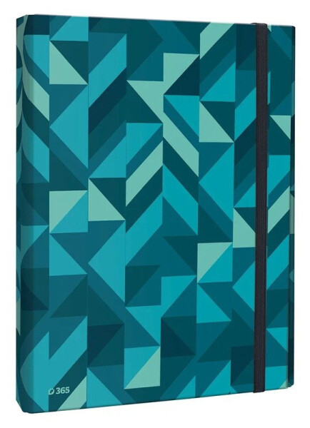 Box na sešity s klopou A4 Geometric