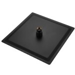 REA - Čtvercová hlavová sprcha JS-P015B 30cm Black REA-P0613