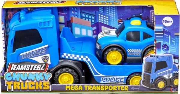 Teamsterz policejní nákladní vůz a autíčko