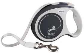 Flexi Comfort Plus L pásek 5m antracitové / Vodítko / samonavíjecí / do 60 kg