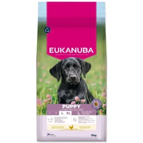 Eukanuba Puppy Large rich in fresh chicken 15kg / granule pro štěňata / pro velká plemena (1724-202916)