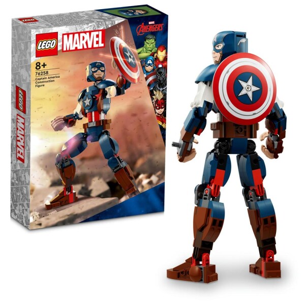 LEGO Marvel 76258 LEGO Marvel figurka Captain America