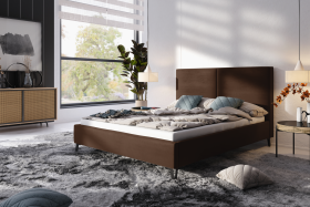 FRONTI Postel ZENTO 180x200 hnědá