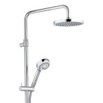 KLUDI - Logo Sprchový set Dual Shower System s termostatem, 20 cm, chrom 6809205-00