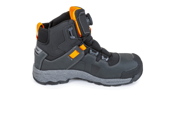 SolidGear Footwear Bezpečnostní obuv Vapor 3 kotníková S3S Velikost: 46, Černá