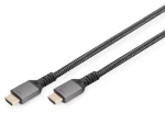 Digitus HDMI 2.1 / Kabel / 3 m / pozlacené konektory / hliníkové pouzdro / podpora 8K/60Hz (DB-330200-030-S)