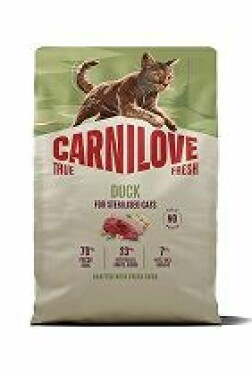 Carnilove Cat True Fresh Dry Duck Steril. Ad.AB 2kg