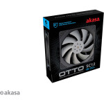 Akasa OTTO SC12 PWM 120mm černá / ventilátor (AK-FN109)