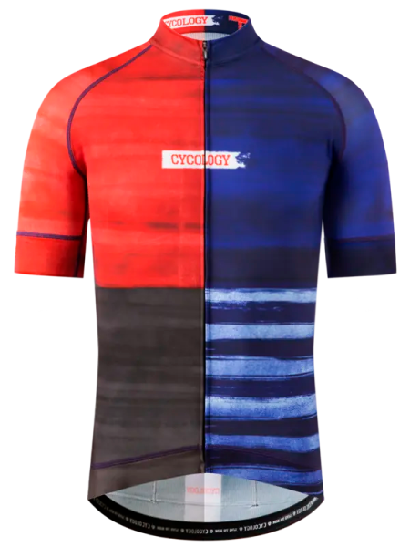 Cyklodres CYCOLOGY Newport, pánský, krátký rukáv (Motiv Newport, velikost XL)