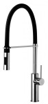 PAFFONI - Light Dřezová baterie s flexibilním ramenem, chrom/matná černá LIG179CRNO