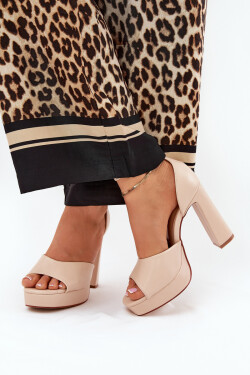 Sandály na podpatku model 209909 Step in style 40