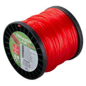 Struna žací, 2,4mm, hvězda, cívka 112m, ROSA