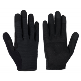Cyklistické rukavice Kilpi Fingers-Unisex černé