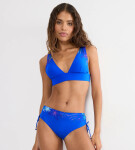 SUMMER TROPICS - Podprsenka na plavky s polstrováním a hlubokým výstřihem Triumph BLUE COMBINATION 36D
