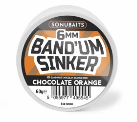Sonubaits Dumbells Band'Um Sinkers Chocolate Orange 60g 6mm (S1810088)