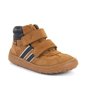 Chlapecké celoroční kotníkové barefoot boty F-MOTION TEX COGNAC Froddo G3110285-18 - 32