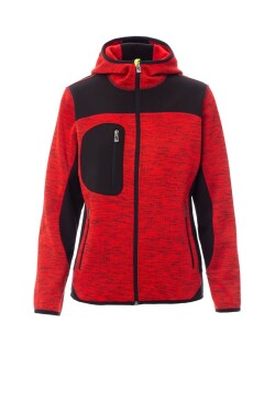 Bunda Payper TRIP LADY Barva: Červená/ Černá/ Žlutá Fluo, Velikost: XL (000454010303020XL)