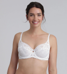 Dámská krajková podprsenka s kosticí PLAYTEX UNDERWIRE BALCONETTE BRA - PLAYTEX - bílá 90 C