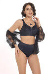 Viki Zuza 586 Night Blue 100-105 měkká podprsenka s kosticí noční modrá 105C
